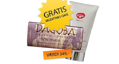 Gratis Green People valentines tilbud
