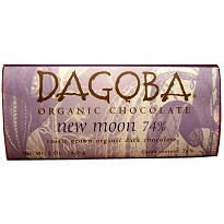 Økologisk chokolade - DAGOBA New Moon 74%