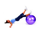 Super Fitness og stor træningsbold pakke SPAR 27%