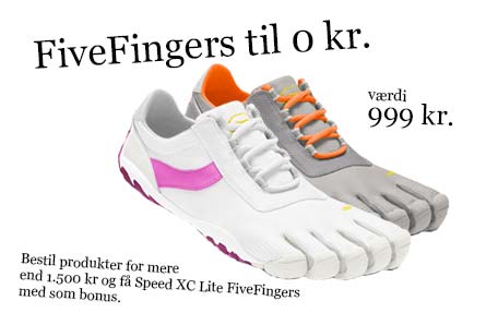 Er det tid til et par Fivefingers XC lite til 0 kroner?